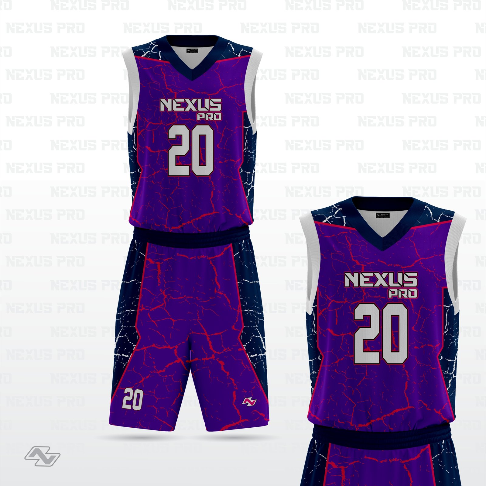 BU_1001 BASKETBALL UNIFORM NXP-1002 - Image 1