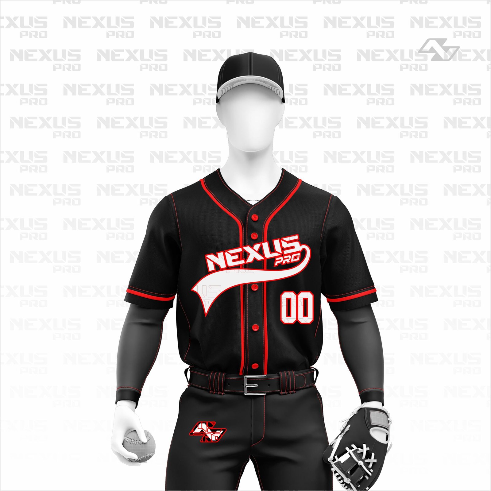 BaseBall_Uniform 28 BASEBALL SHIRT NXP-1014 - Image 1